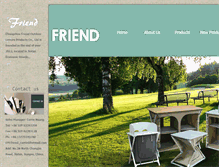 Tablet Screenshot of friendoutdoor.com